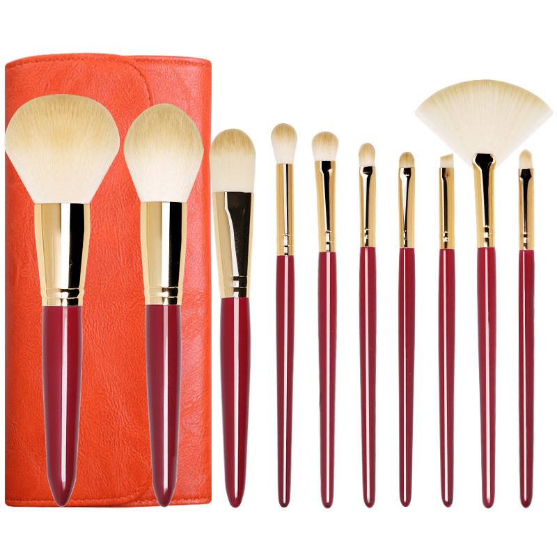 Best Sell Private Logo New Makeup Brushes Holder Organizer Foundation Powder Lip Eyebrow Brush Beauty Brush Customized